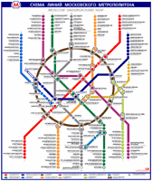 А так выглядела схема метро в 2002 году