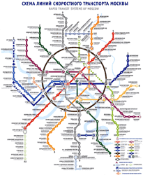 А это карта метро конца 2003 года